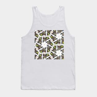 Paper cut kaleidoscope Tank Top